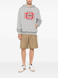 Gucci Men Logo Cotton Hoodie