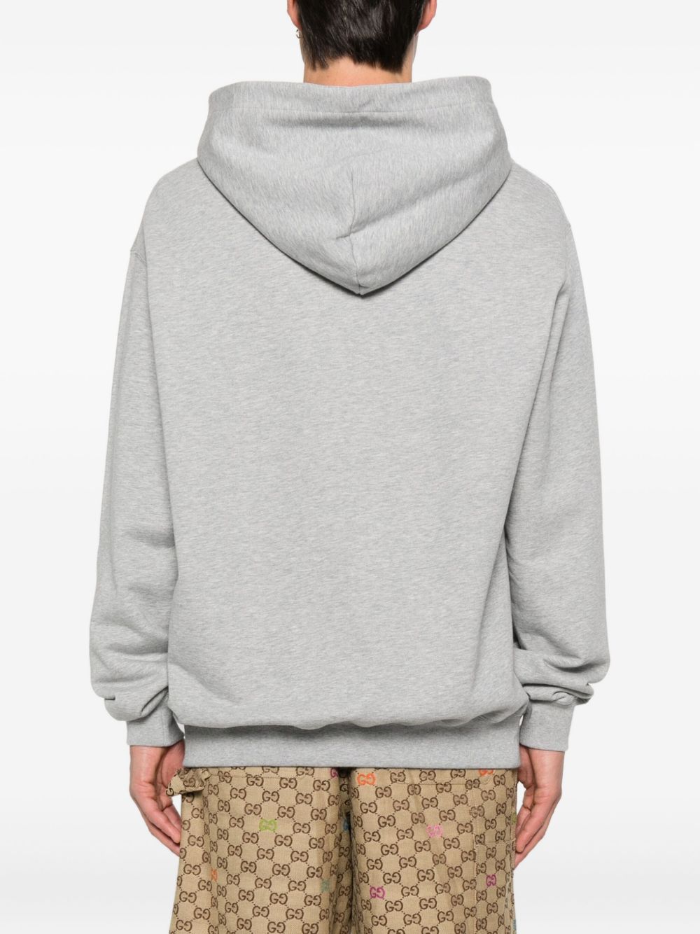 Gucci Men Logo Cotton Hoodie