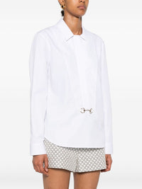 Gucci Women Horsebit Cotton Shirt