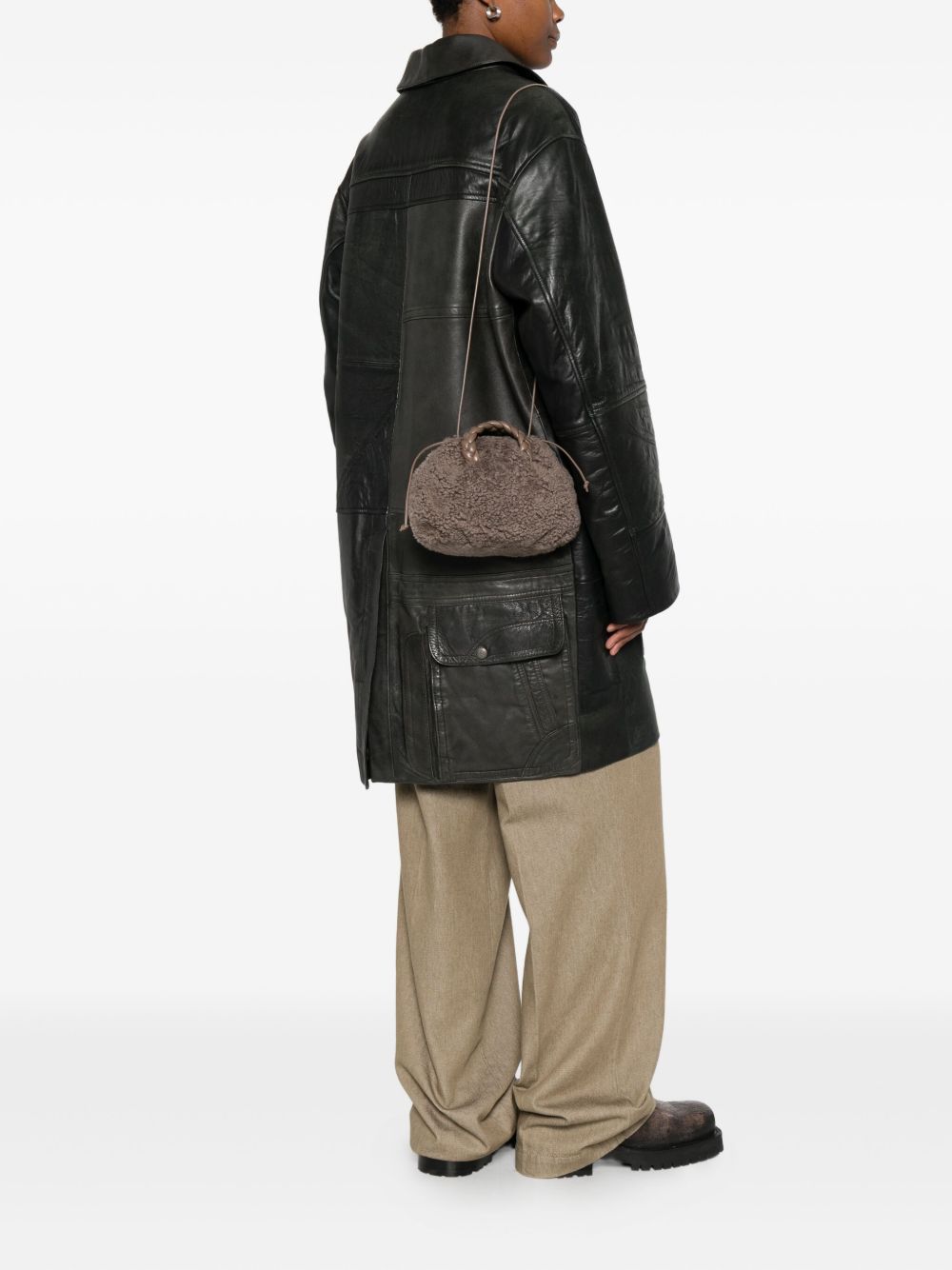 Hereu Women Arta Mini Shearling Tote