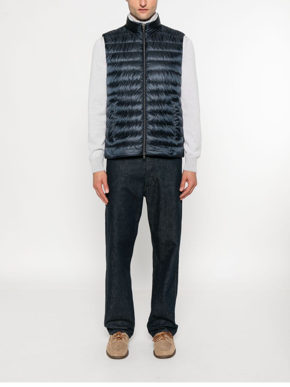 Herno Men Nylon Down Vest