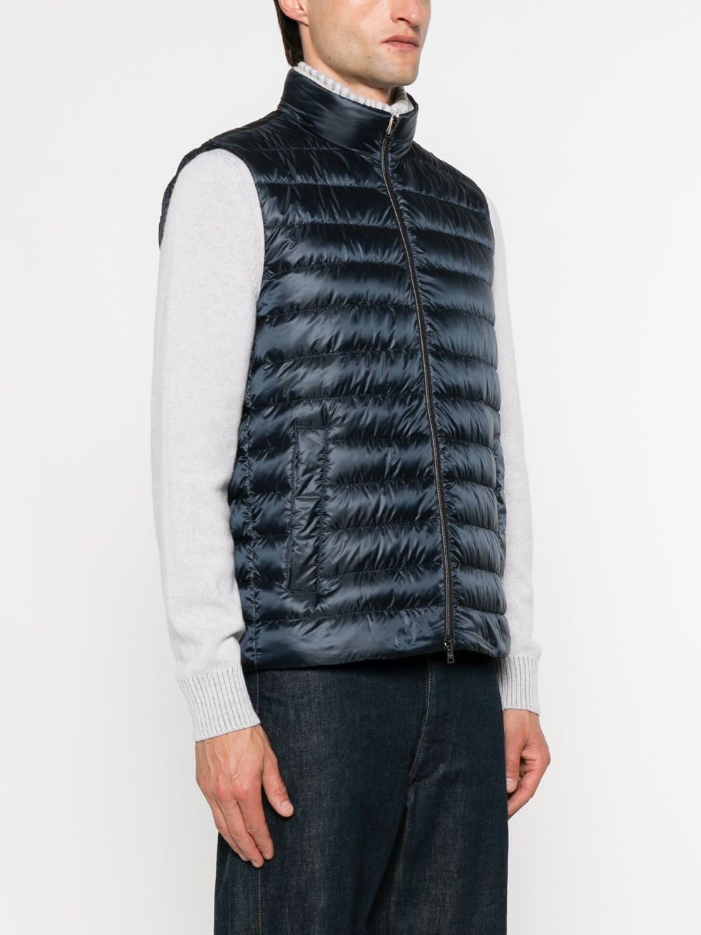 Herno Men Nylon Down Vest