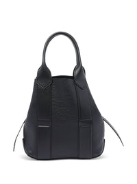 HOGAN Hogan Women Script Small Leather Tote Bag
