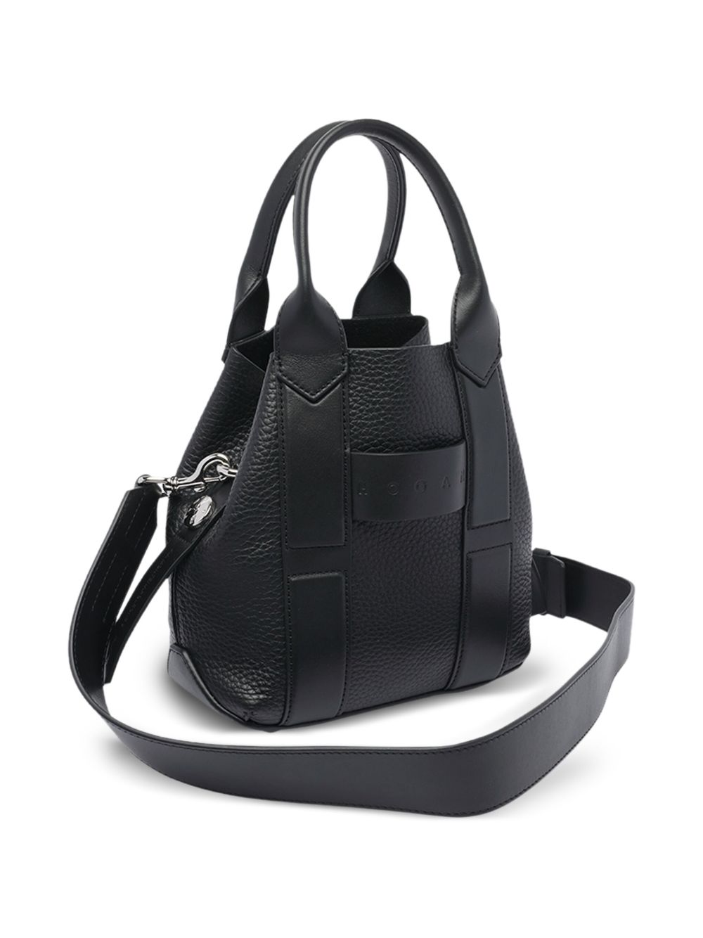 HOGAN Hogan Women Script Small Leather Tote Bag