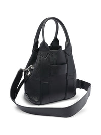 HOGAN Hogan Women Script Small Leather Tote Bag