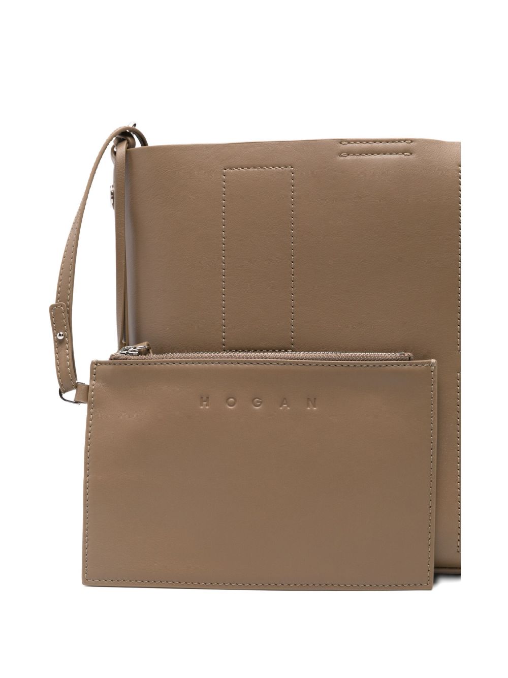 HOGAN Hogan Women Hocket Small Leather Hobo Bag