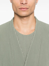 Homme Plisse' Issey Miyake Men Pleated Single-Breasted Jacket