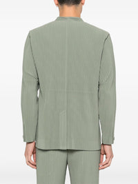 Homme Plisse' Issey Miyake Men Pleated Single-Breasted Jacket