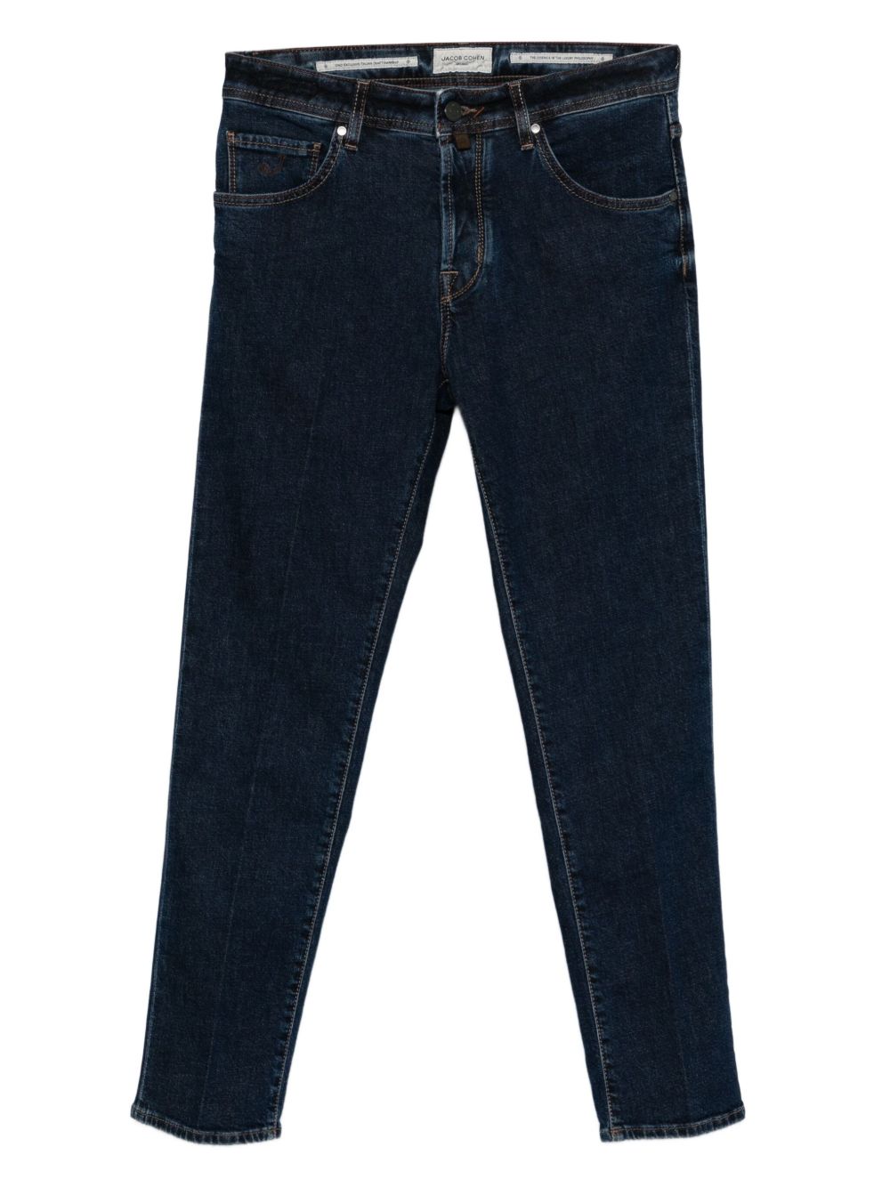 Jacob Cohen Men Slim Fit Cropped Denim Jeans