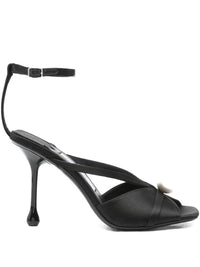 Jimmy Choo Women Siva 95 Satin Sandals