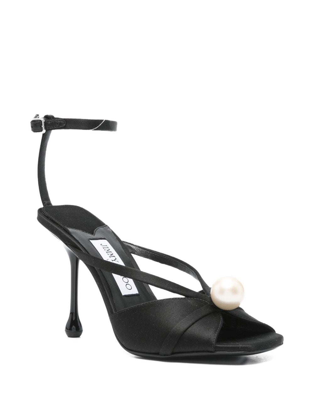 Jimmy Choo Women Siva 95 Satin Sandals