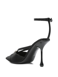 Jimmy Choo Women Siva 95 Satin Sandals