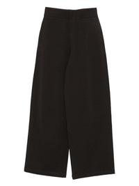 LEMAIRE Lemaire Women Wool And Cotton Wide-Leg Trousers