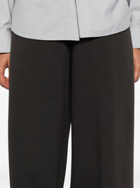 LEMAIRE Lemaire Women Wool And Cotton Wide-Leg Trousers