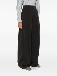 LEMAIRE Lemaire Women Wool And Cotton Wide-Leg Trousers