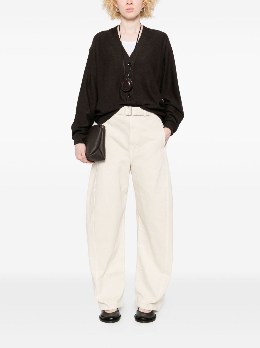 LEMAIRE Lemaire Women Twisted Denim Cotton Jeans
