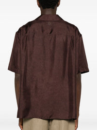Loewe Men Printed Silk Shirt