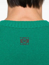Loewe Men Wool Crewneck Sweater