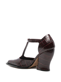 Loewe Women Onda Leather Pumps