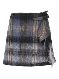 Loewe Women Wool Blend Mini Skirt