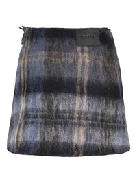 Loewe Women Wool Blend Mini Skirt