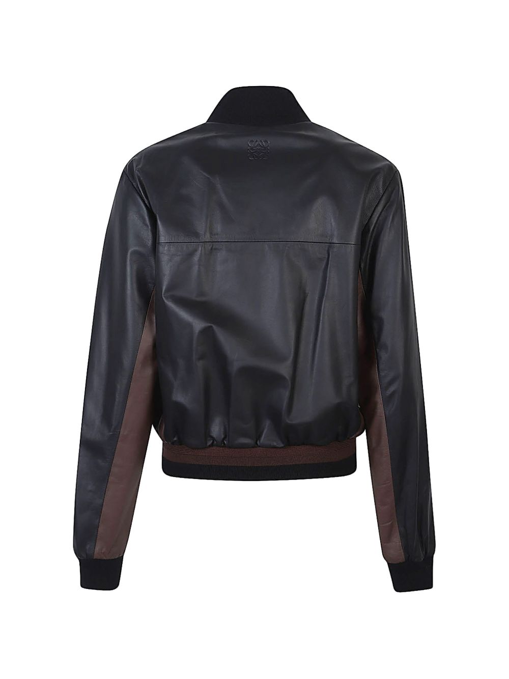Loewe Women Leather Cropped Jacket