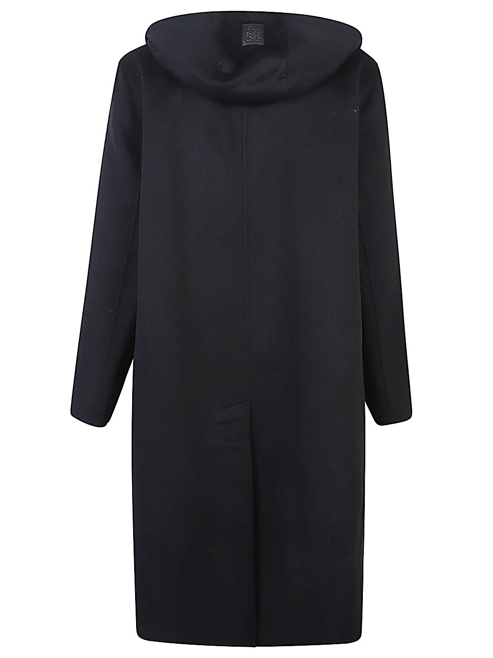 Loewe Men Wool And Cashmere Blend Hooded Coat