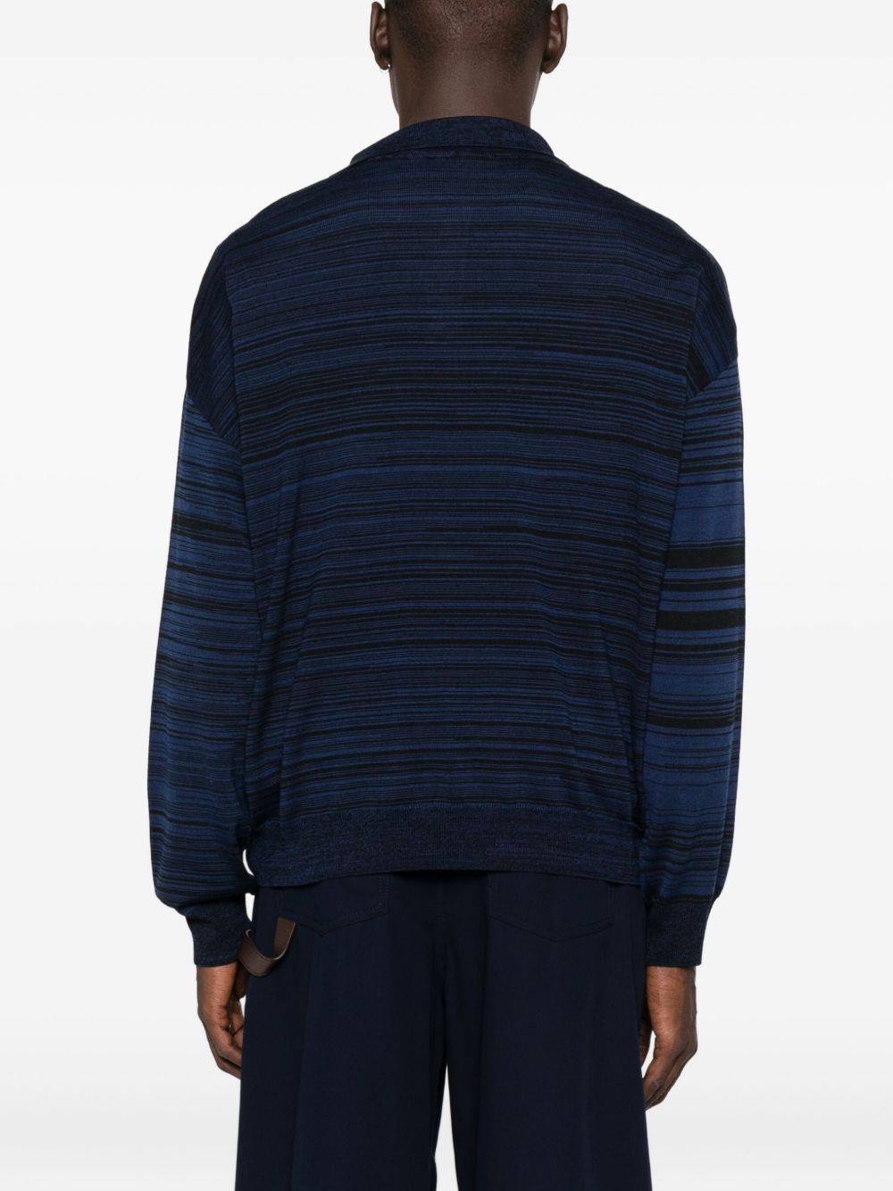 LOEWE Loewe Men Anagram Wool Polo Shirt