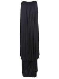 LOEWE Loewe Women Silk Draped Long Dress