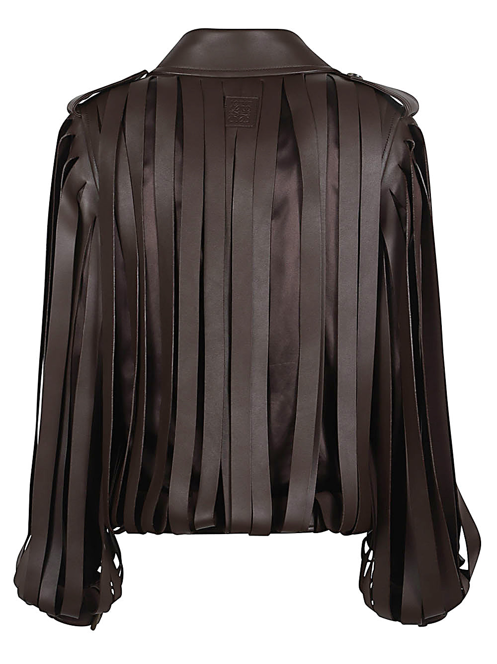 LOEWE Loewe Women Leather Belted Jacket