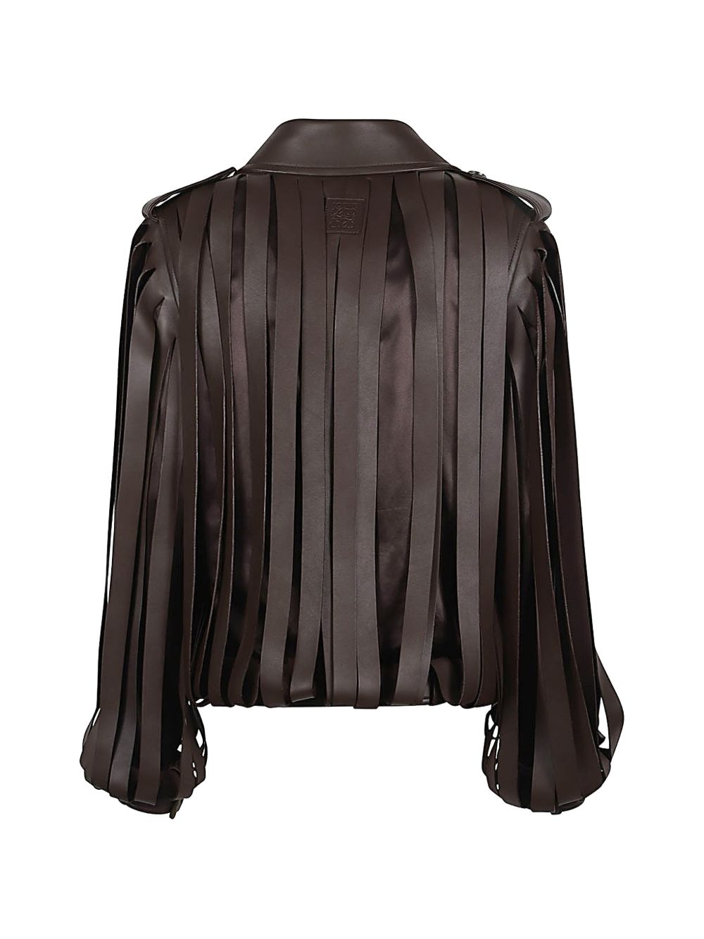 LOEWE Loewe Women Leather Belted Jacket