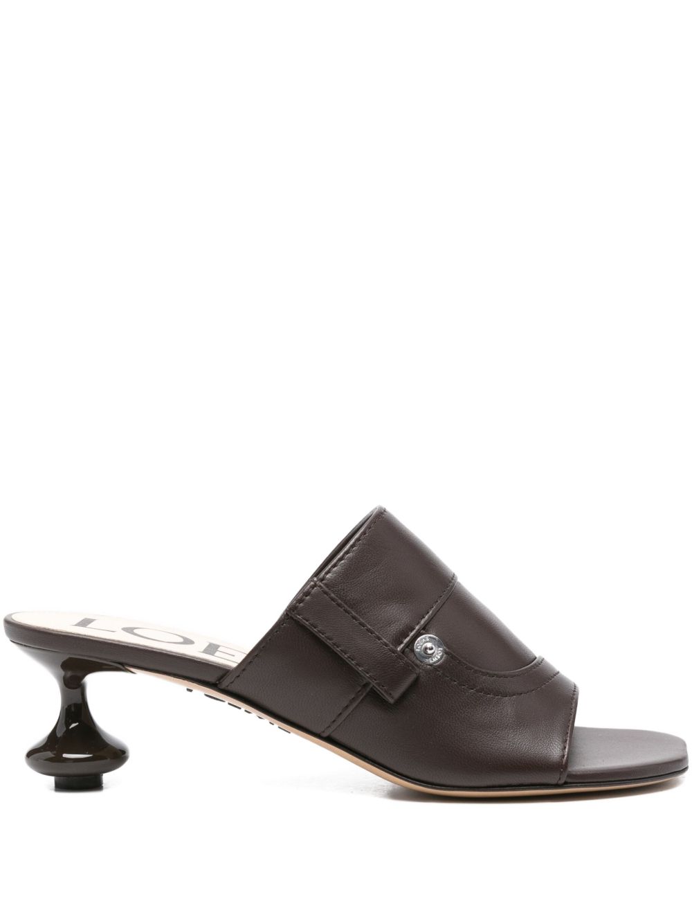 Loewe Women Toy Panta Leather Mules