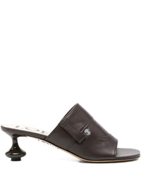 Loewe Women Toy Panta Leather Mules