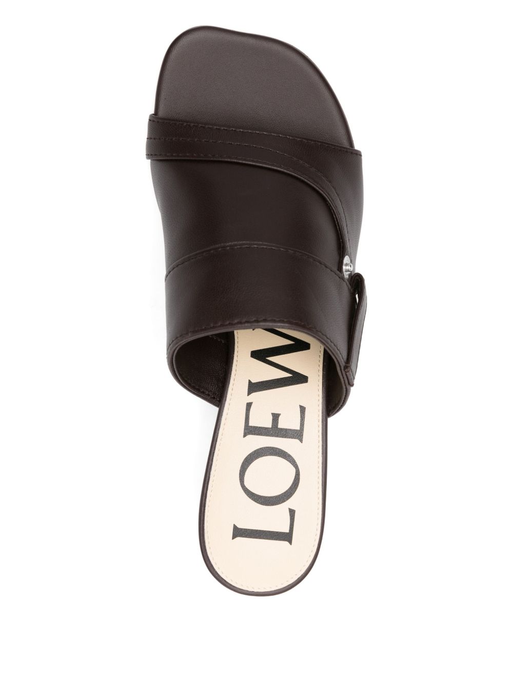 Loewe Women Toy Panta Leather Mules