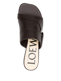Loewe Women Toy Panta Leather Mules