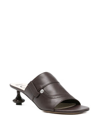 Loewe Women Toy Panta Leather Mules