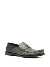 Loewe Men Campo Leather Loafers