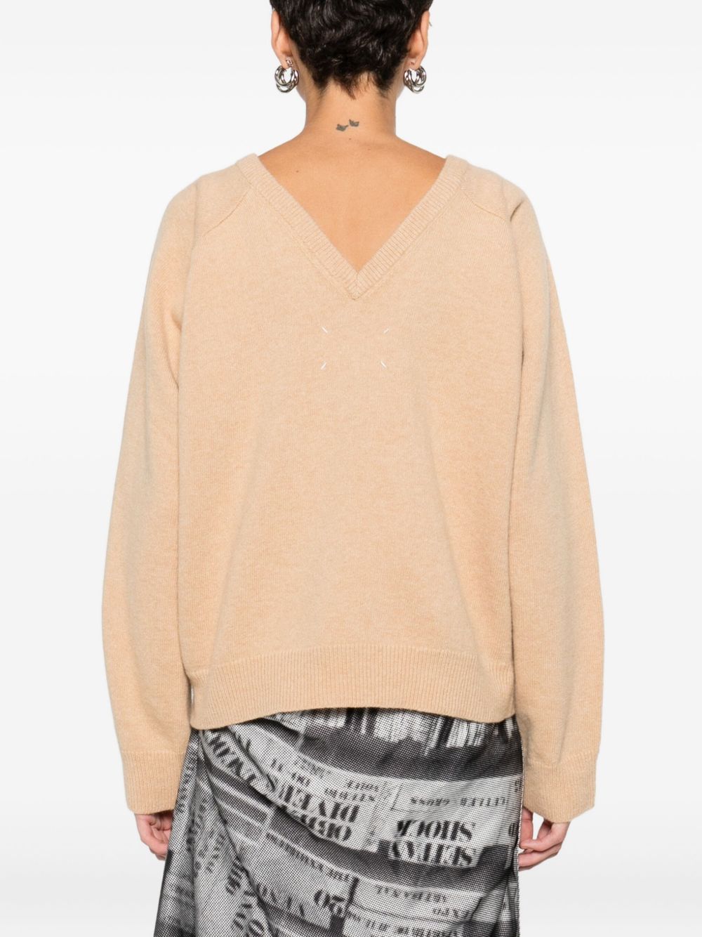 MAISON MARGIELA Maison Margiela Women Wool Crewneck Sweater