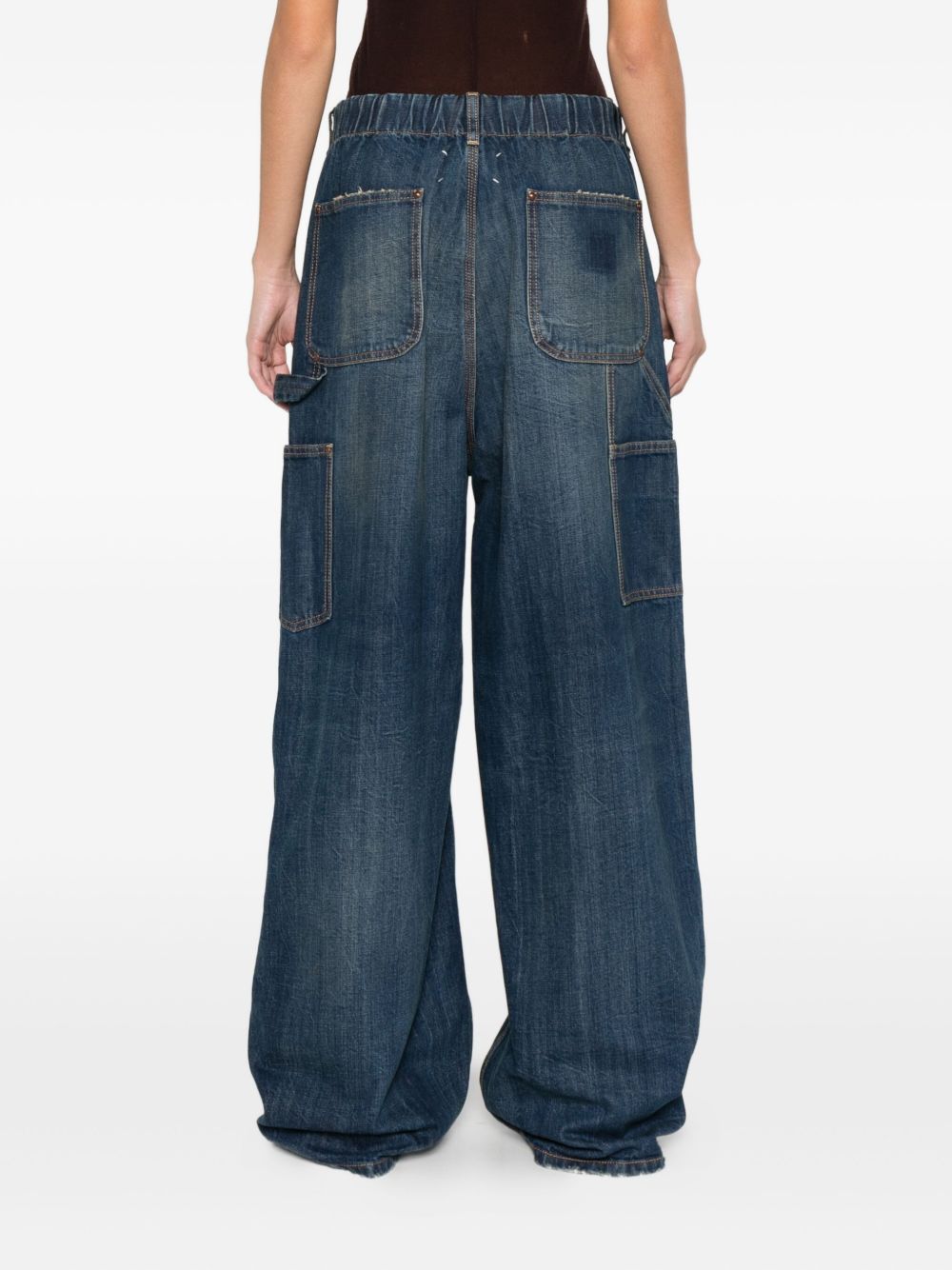 Maison Margiela Women Denim Cotton Jeans