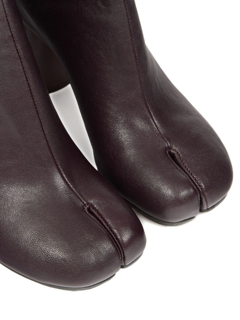 Maison Margiela Women Tabi Leather Ankle Boots