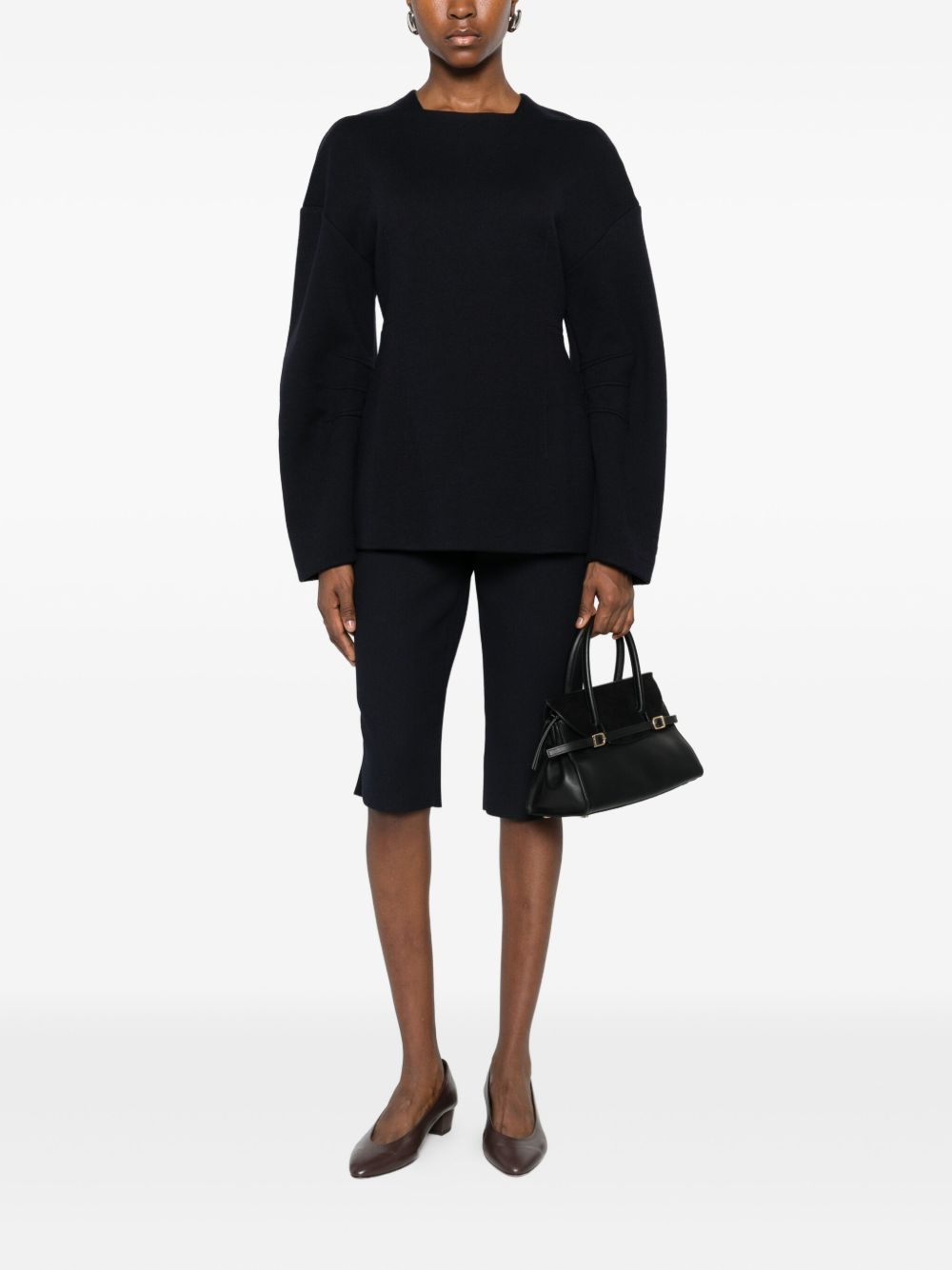 MAX MARA Max Mara Women Crew Neck Sweater In Wool And Cotton