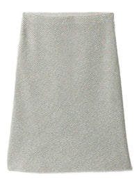 Miu Miu Women Lamé Skirt