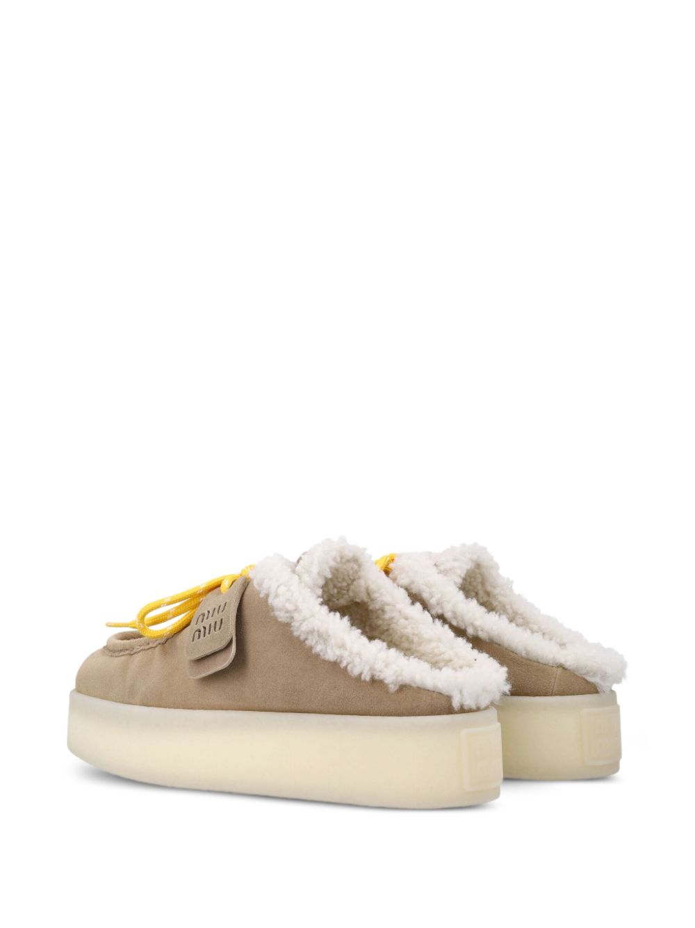 Miu Miu Women Suede Leather Slippers