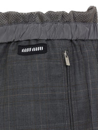 MIU MIU Miu Miu Women Straight Leg Trousers