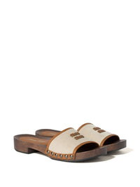Miu Miu Women Logo Slides