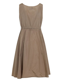 Miu Miu Women Silk Blend Mini Dress