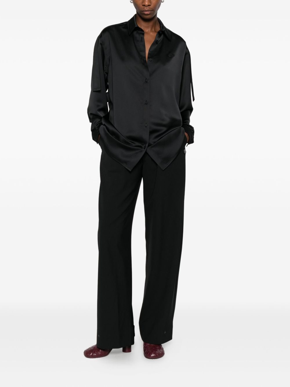 Moncler Genius Women Wool Blend Trousers