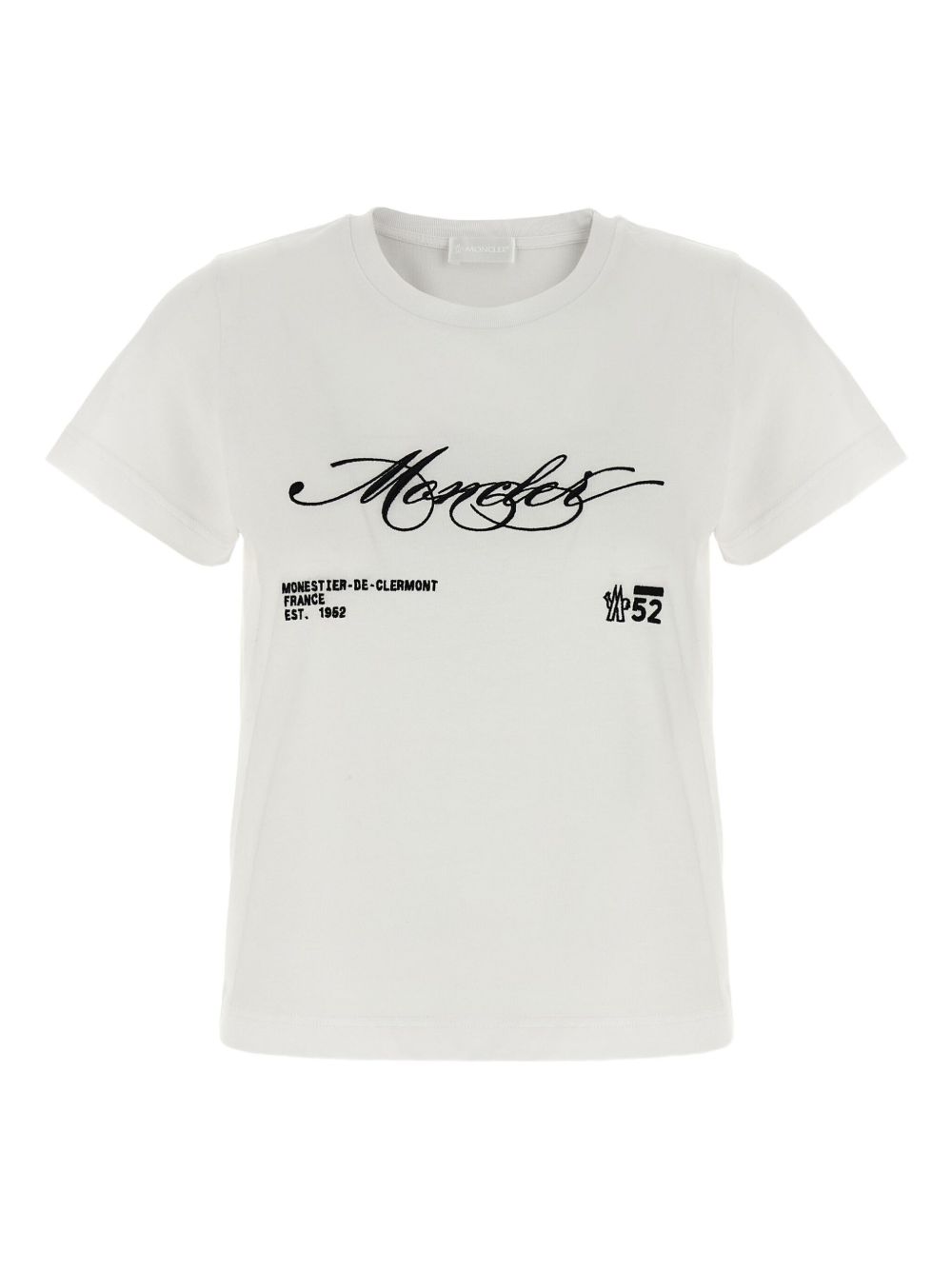 Moncler Women Logo Cotton T-Shirt