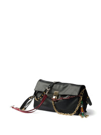 Prada Women Prada Soft Sound Large Leather Shoulder Bag