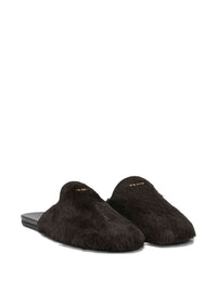 Prada Women Leather Slippers